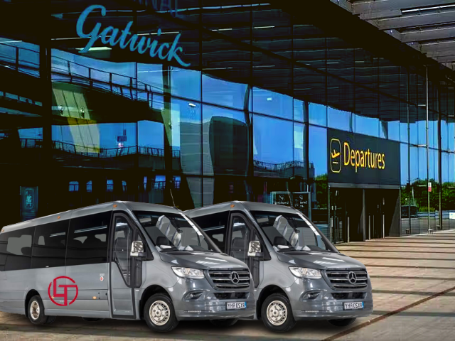 Gatwick Airport Minibus & Coach Hire With Driver