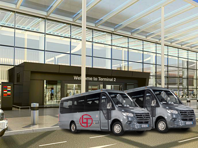 Manchester Airport Minibus & Coach Hire With Driver