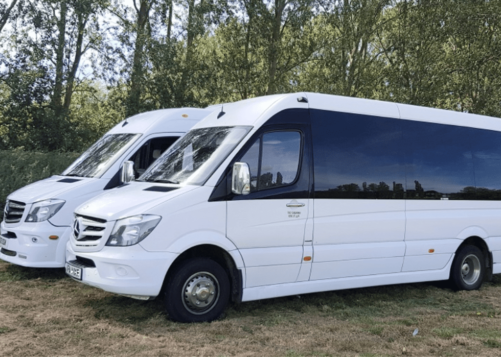 Luxury Minibus & Coach Hire With Driver 8 To 55 Seater